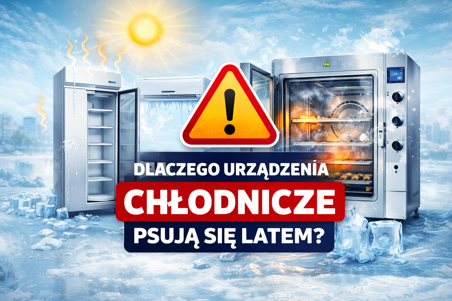 Dlaczego urządzenia chłodnicze psują się latem? 5 najczęstszych przyczyn